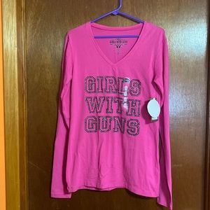 Girls With Guns Long Sleeve